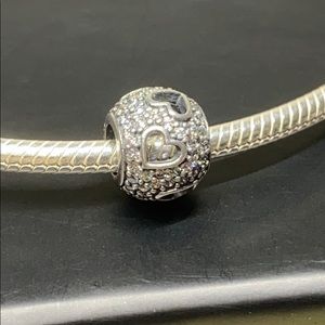 Authentic Pandora Silver charm Ale 925 .